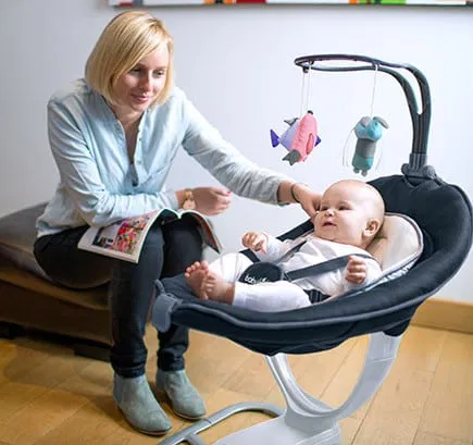 Babymoov Swoon Motion balancelle électrique bébé assise rotative